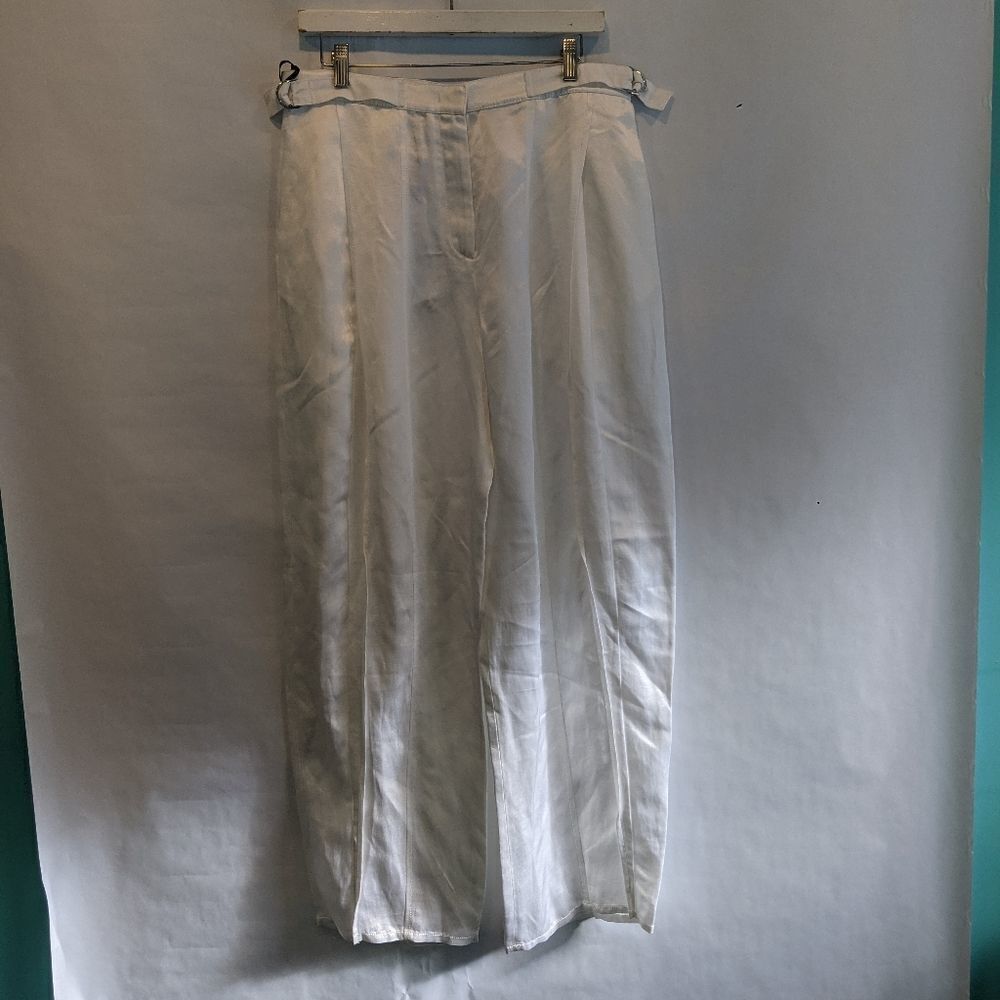 DEREK Lam linen blend pants size 8 BNWT